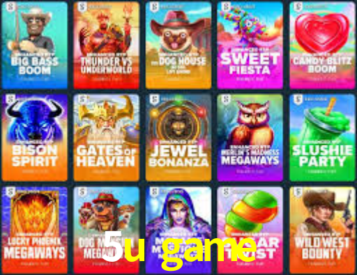 Interface do App 5u game